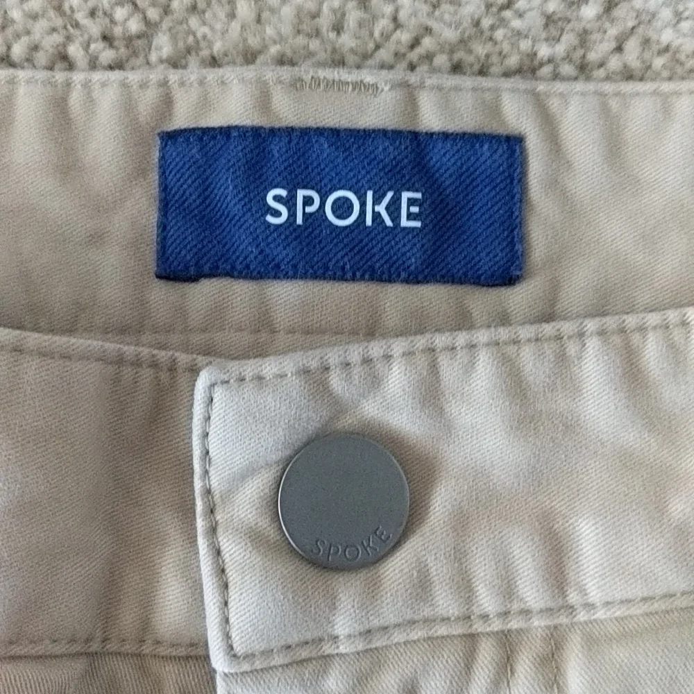 Spoke brand size 30 chinos khaki pants - Picture 4 of 14